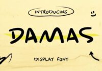 Damas Font - Featured Image