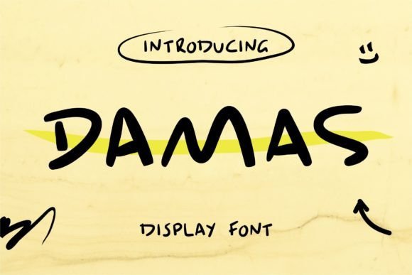 Damas Font - Featured Image