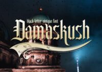 Damaskush Font - Featured Image
