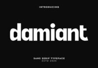 Damiant Font - Featured Image