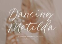 Dancing Matilda Font - Featured Image