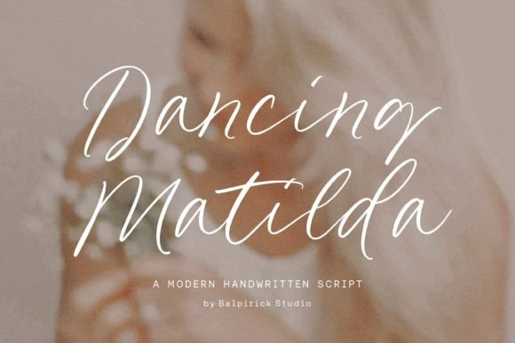 Dancing Matilda Font - Featured Image