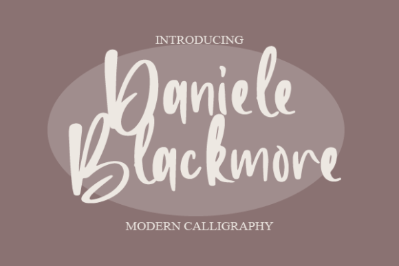Daniele Blackmore Font - Featured Image