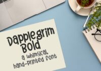 Dapplegrim Font - Featured Image