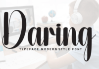 Daring Font - Featured Image