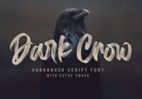 Dark Crow Font - Featured Image