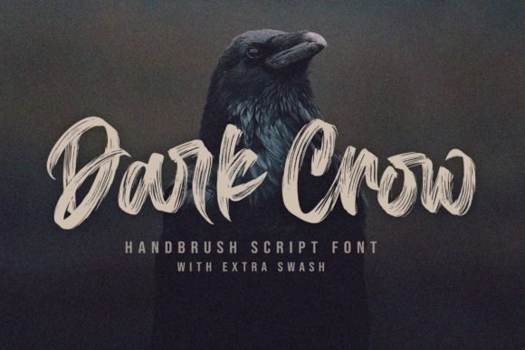 Dark Crow Font - Featured Image