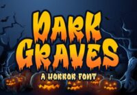 Dark Graves Font - Featured Image