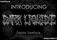 Dark Liquide Font - Featured Image