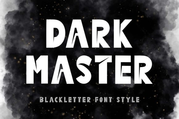 Dark Master Font - Featured Image