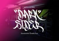 Dark Sider Font - Featured Image