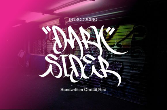 Dark Sider Font - Featured Image
