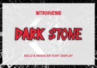 Dark Stone Font - Featured Image