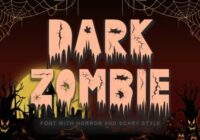 Dark Zombie Otf Font - Featured Image