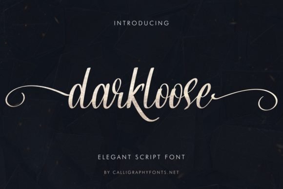 Darkloose Font - Featured Image