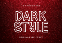 Darkstyle Font - Featured Image