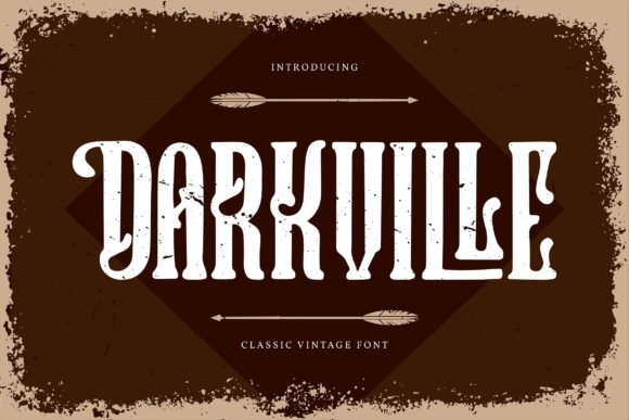 Darkville Font - Featured Image