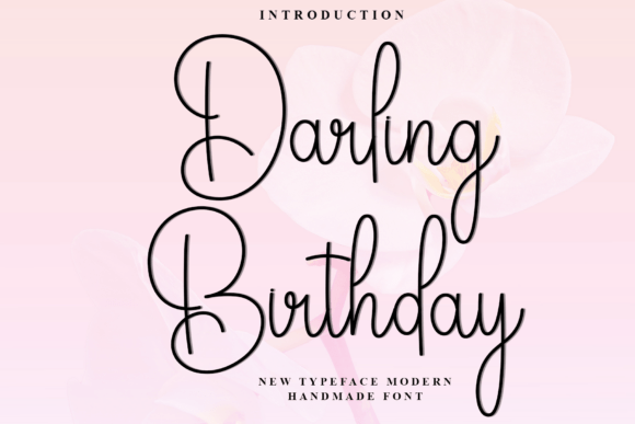 Darling Birthday Font - Featured Image