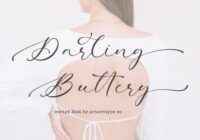 Darling Buttery Font - Featured Image