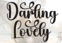 Darling Lovely Font - Featured Image