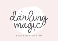 Darling Magic Font - Featured Image