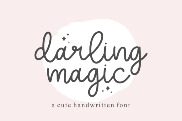 Darling Magic Font - Featured Image
