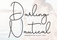 Darling Nautical Font - Featured Image