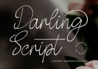 Darling Script Font - Featured Image