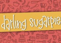 Darling Sugarpie Font - Featured Image