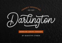 Darlington Font - Featured Image