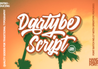 Dartybe Font - Featured Image