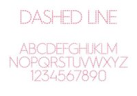 Dashed Line Font - Featured Image