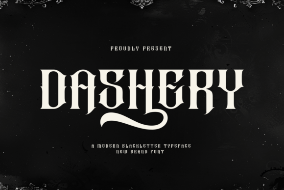 Dashery Font - Featured Image