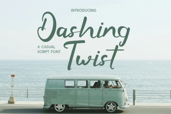 Dashing Twist Font - Featured Image