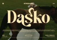 Dasko Font - Featured Image