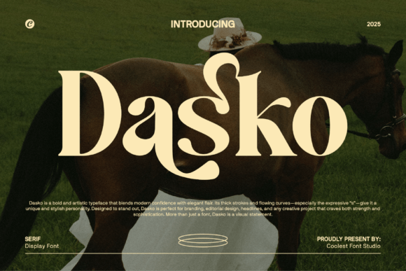 Dasko Font - Featured Image