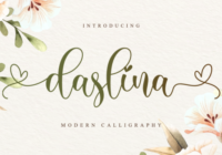 Daslina Font - Featured Image