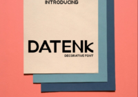 Datenk Font - Featured Image