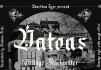 Datons Font - Featured Image