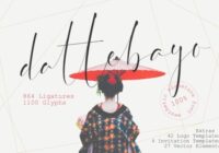 Dattebayo Font - Featured Image