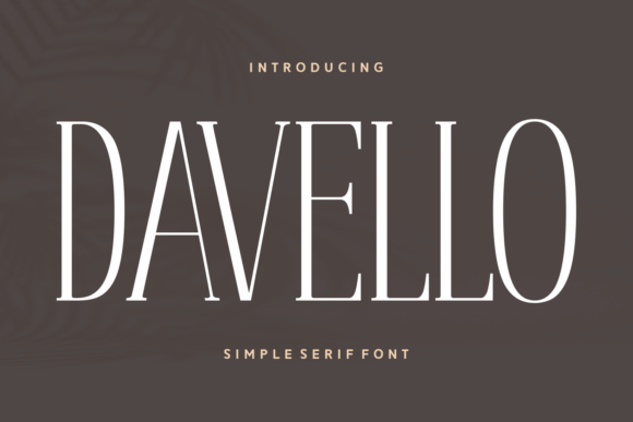 Davello Font - Featured Image