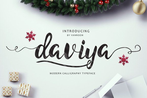 Daviya Font - Featured Image