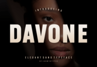 Davone Font - Featured Image