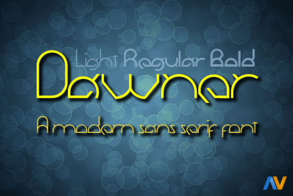 Dawner Font - Featured Image