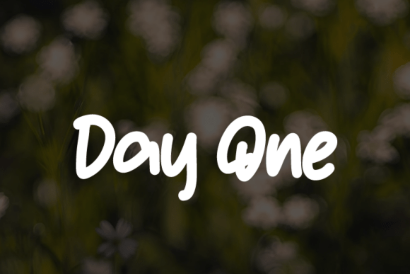 Day One Font - Featured Image