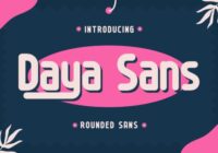 Daya Sans Font - Featured Image