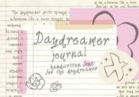 Daydreamer Journal Font - Featured Image