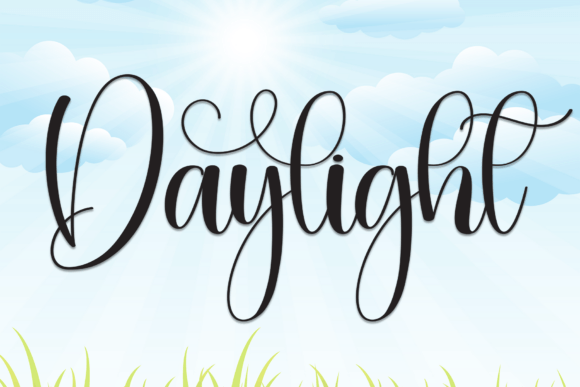 Daylight Font Font - Featured Image