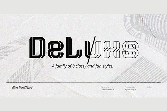DeLuxs Font - Featured Image