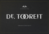 De Tooreit Font - Featured Image